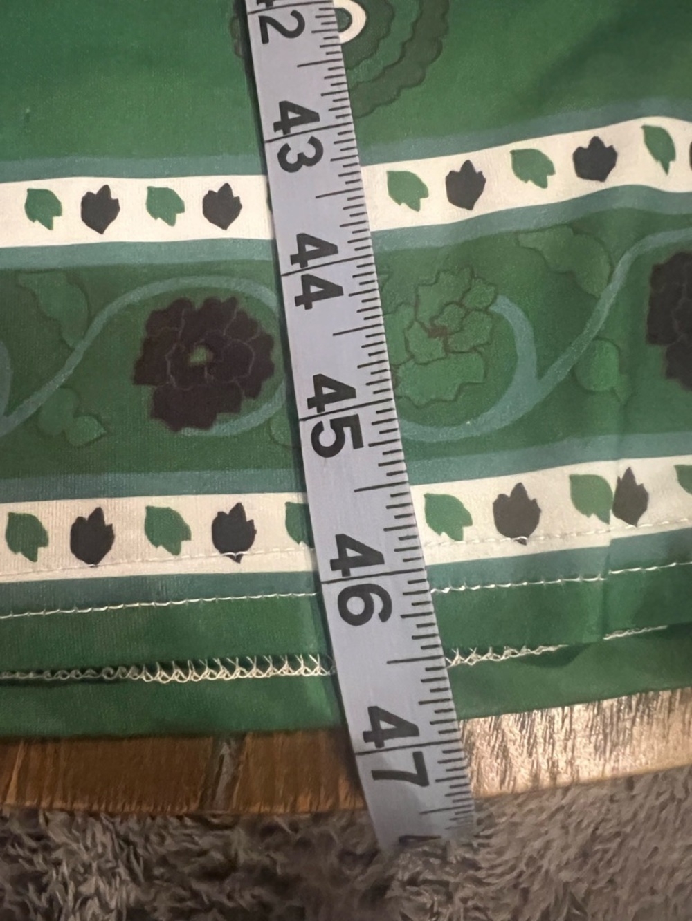 Green Boho Sleeveless Dress Soft Stretch A Line Sz Large - Picture 13 of 13